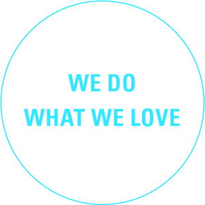 we love what we do